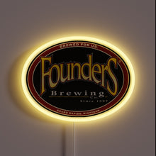 Load image into Gallery viewer, Founders Brewing Co. custom neon