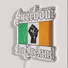 Load image into Gallery viewer, Vintage Irish Independence Inspired Distressed Neon Sign Decor Accents