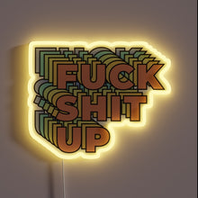 Load image into Gallery viewer, Vibrant RGB neon sign for reckless rebellion and unapologetic attitude