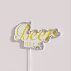 RGB Neon Bar Sign for Beer Enthusiasts and Brewery Decoration