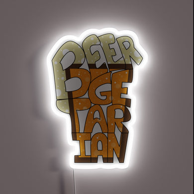 Vibrant Neon Sign for Beer Enthusiasts and Festive Party Decor