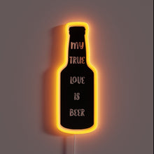 Load image into Gallery viewer, Beer Lovers Delight: Colorful RGB Neon Sign for His Man Cave