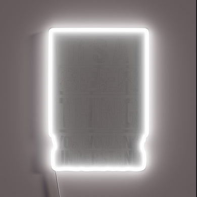 RGB Neon Sign: Quirky Distressed Graphic for Beer Enthusiasts Everywhere