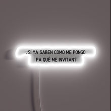 Load image into Gallery viewer, Vibrant Neon Sign Reads &#39;Siempre Borracho&#39; in Bright Rainbow Colors