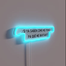Load image into Gallery viewer, Laugh Out Loud with Vibrant RGB Neon Meme Drinking Sign