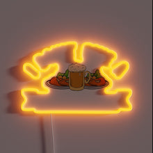 Load image into Gallery viewer, Quirky RGB Neon Sign for Beer Lovers with Attitude and Humor