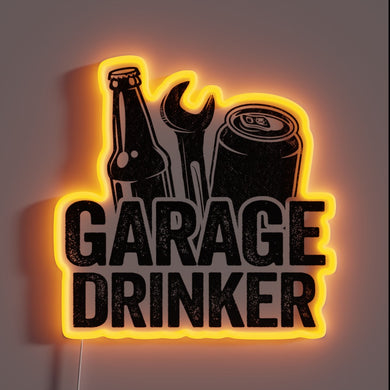 Add humor and style to your man cave with this