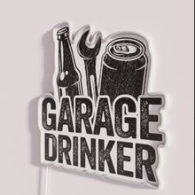 Load image into Gallery viewer, RGB Neon Sign for Garage Bar Decor with Humor Quote