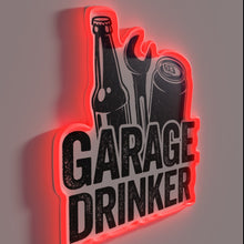 Load image into Gallery viewer, Add some humor to your garage with this funny neon sign.