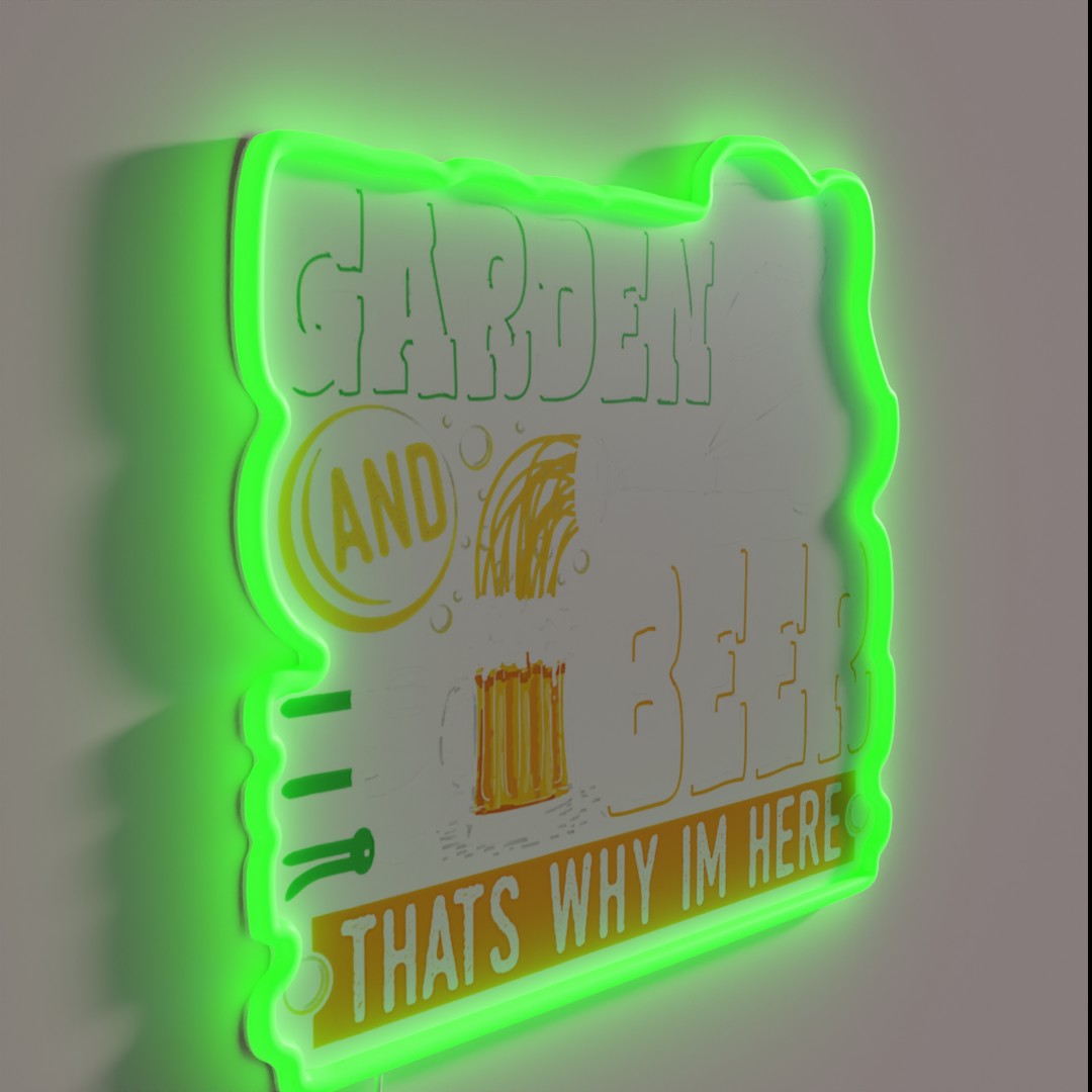 Funny Beer Garden Signs