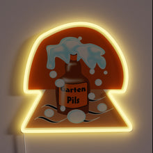 Load image into Gallery viewer, Brighten up your garden with this vibrant Pilsner beer sign