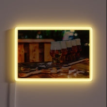 Load image into Gallery viewer, Vibrant RGB glow highlights authentic German beers and brewery selection