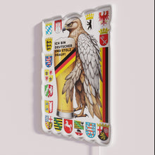 Load image into Gallery viewer, German Pride Shining Bright with Vibrant RGB Neon Sign Decoration