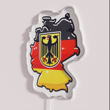 Load image into Gallery viewer, Vintage German Neon Sign with RGB Color LED Lighting Effects