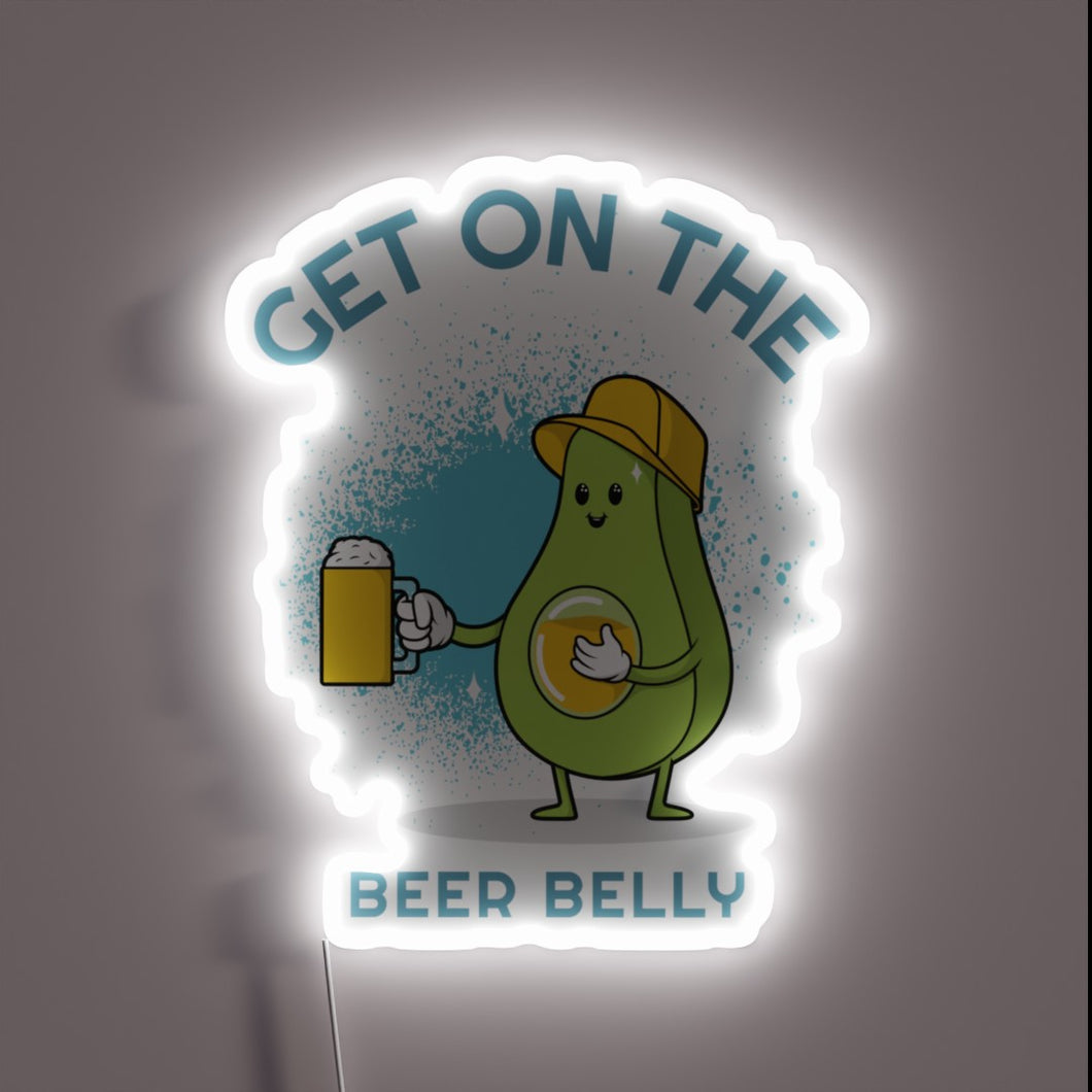 Add a touch of humor with this neon beer sign