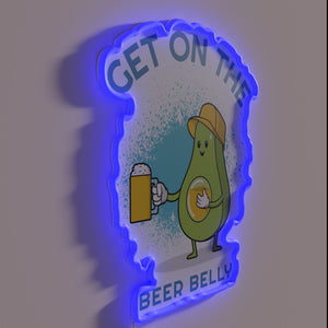 RGB Neon Sign for Beer Lovers and Gifting Occasions
