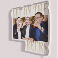 Load image into Gallery viewer, Fun Vintage Daniel Andrews Style RGB Neon Sign For Beer Lovers