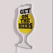 Load image into Gallery viewer, RGB Beer Neon Sign for Home Bar Decorations and Parties
