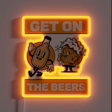 Load image into Gallery viewer, Vibrant RGB Neon Sign to Brighten Your Beer Lovers Den