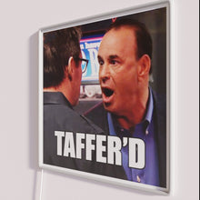 Load image into Gallery viewer, Get Taffer&#39;s bold red green blue neon bar sign decoration