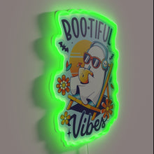 Load image into Gallery viewer, Spooky ghostly ambiance with vibrant summer vibes in RGB neon.
