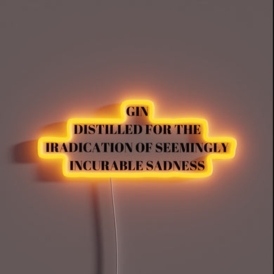 Vibrant Neon Sign - Finding Joy One Pour at Time
