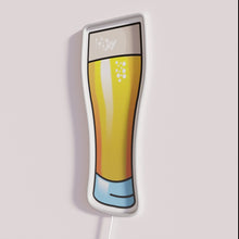 Load image into Gallery viewer, Vibrant neon bar decor with colorful beer glass RGB lighting