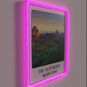 Add vibrant glow to your space with this unique sign.