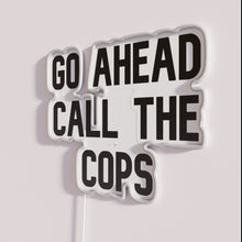 Load image into Gallery viewer, Neon Rebellion Sign with Color-Changing RGB LED Lit Cursive Script