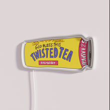 Load image into Gallery viewer, Vibrant &#39;God Bless This Tea&#39; Colorful Neon Sign For Home Decor