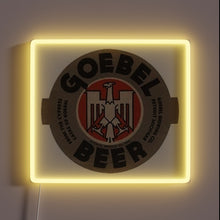 Load image into Gallery viewer, Vibrant LED beer-themed neon decoration with colorful RGB lighting effects.