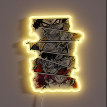 Load image into Gallery viewer, Legendary Dragon Ball Z Goku Iconic Neon Sign with RGB Lighting