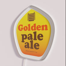 Load image into Gallery viewer, RGB Color Changing Golden Ale Bar Pub Neon Sign Lighting