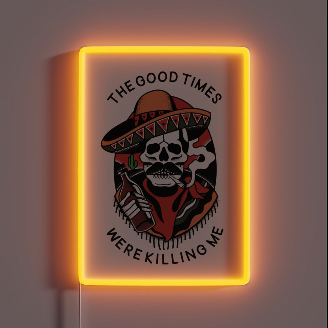 Recovery Support Neon Sign for AA and NA Meetings Room