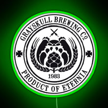 Load image into Gallery viewer, Grayskull Brewing Company RGB neon sign green