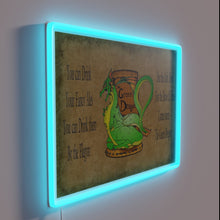 Load image into Gallery viewer, Add mystical ambiance with vibrant green dragon song RGB neon light