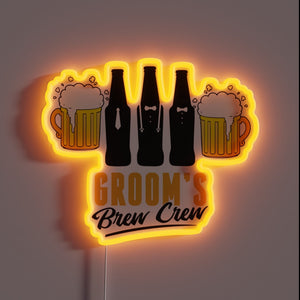 Customizable RGB LED Neon Sign for Man Cave or Bar