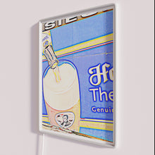 Load image into Gallery viewer, Hacker Pschorr liquor store decor with vibrant colorful neon artwork