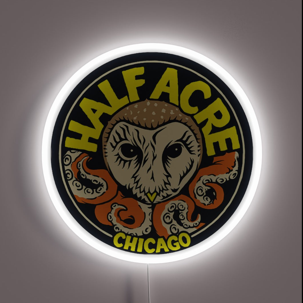 Half Acre Brewing Company customneon sign