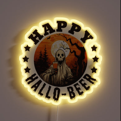 Brighten up your party with this spooky RGB beer sign