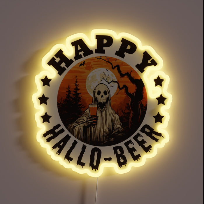 Brighten up your party with this spooky RGB beer sign