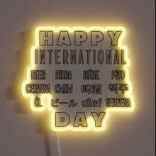 Load image into Gallery viewer, Brighten up your beer loving space with this RGB sign.