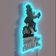 Load image into Gallery viewer, St. Patrick&#39;s Day Celebration with Vibrant Green and Rainbow Neon Accents