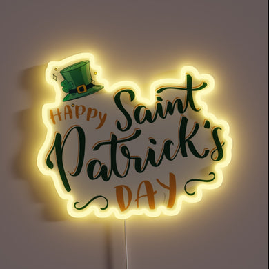 Add a Lucky Touch with Vibrant Rainbow Neon Sign Glow