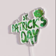 Load image into Gallery viewer, Decorate your home with vibrant Rainbow Neon Irish Lucky Sign
