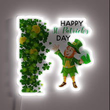 Load image into Gallery viewer, Luminous Celtic celebration decor for St. Patrick&#39;s Day festivities indoors