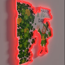 Load image into Gallery viewer, Lucky Charms and Good Vibes Only with This Irish Sign