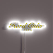 Load image into Gallery viewer, Glowing Neon Sign For Gifting Cider Lovers This Holiday Season