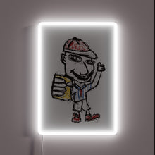 Load image into Gallery viewer, Customizable RGB neon bar sign for home brewers and enthusiasts.