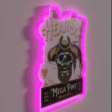 Load image into Gallery viewer, Eye-catching HearSay Mega Pint Brewing RGB Neon Sign Bar Decoration
